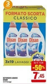 Iperal Dixan Detersivo Liquido offerta