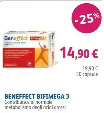 Lloyds Farmacia Benefféct Bifimega 3 30 Capsule offerta
