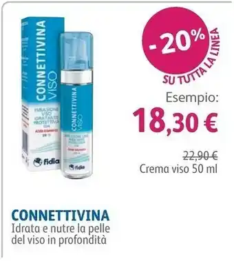 Lloyds Farmacia Connettivina Crema Viso 50 Ml offerta