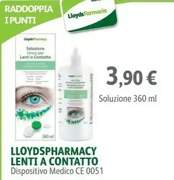 Lloyds Farmacia Lloydspharmacy Lenti A Contatto Soluzione 360 ml offerta