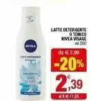 Iperal Nivea Latte Detergente o Tonico Visage offerta