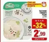 Iperal Fileni Tacchino Tonnato offerta