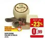 Iperal 3 cuochi Colline di Puglia Cacio Buono offerta