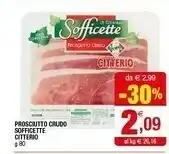 Iperal Citterio Prosciutto Crudo Sofficette offerta
