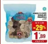 Iperal Panapesca Vongole O Cozze Surgelate offerta
