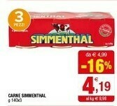 Iperal Simmenthal Carne offerta