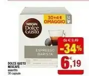 Iperal Nescafe Dolce Gusto Espresso Barista offerta