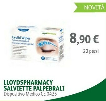 Lloydspharmacy Salviette Palpebrali 20 Pezzi