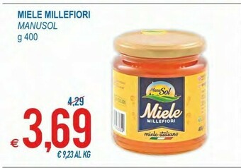MD Discount ManuSol Miele Millefiori 400 G(ml) offerta