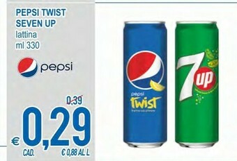 MD Discount Pepsi Twist Lattina 330 G(ml) offerta