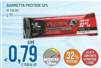 MD Discount Barretta Protein 32% Al Cacao offerta