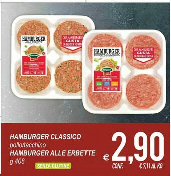 MD Discount Amadori Hamburger Di Pollo 408 G(ml) offerta
