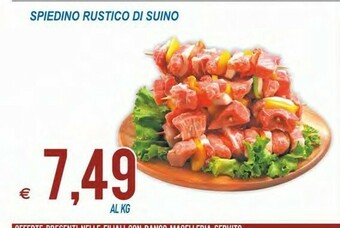 MD Discount Spiedino Rustico Di Suino offerta