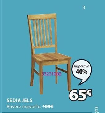 JYSK Sedia jels offerta