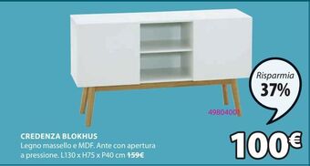 JYSK Credenza blokhus offerta