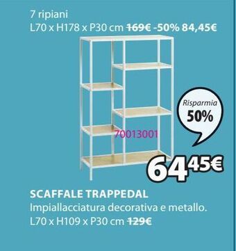 JYSK Scaffale trappedal offerta
