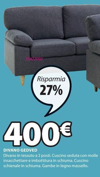 JYSK Divano gedved offerta