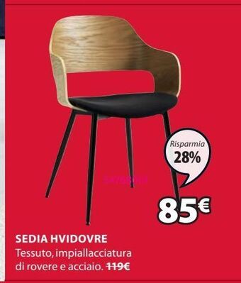 JYSK Sedia hvidovre offerta