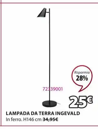Lampada da terra ingevald