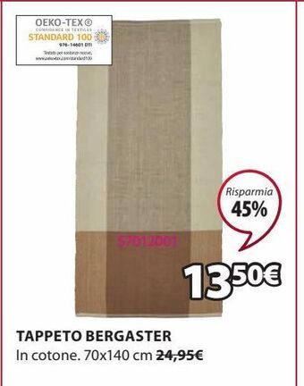 JYSK Tappeto bergaster offerta
