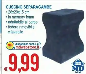 MD Discount Cuscino Separagambe offerta