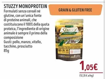 Il Gigante Stuzzy monoprotein offerta