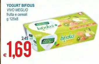MD Discount Vivo Meglio Vivo Meglio Yogurt Bifidus Frutta E Cereali offerta