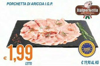 MD Discount Italporketta Porchetta Di Ariccia Igp offerta