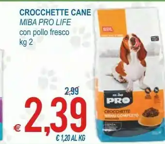 Miba Pro Life Crocchette Cane Con Pollo Fresco