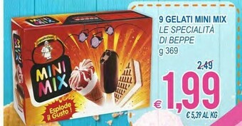 MD Discount Le Specialità Di Beppe 9 Gelati Mini Mix offerta