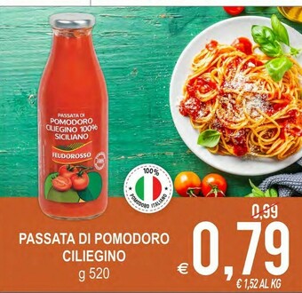 Feudorosso Passata Di Pomodoro Ciliegino