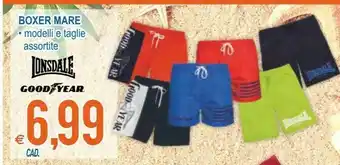 MD Discount Lonsdale Good Year Boxer Mare Modelli E Taglie Assortite offerta