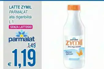 MD Discount Parmalat Zymil Latte Intero Alta Digeribilità Senza Lattosio UHT 1000 G(ml) offerta
