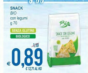 MD Discount Bio - Snack Con Legumi offerta