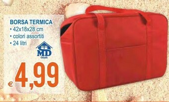 MD Discount Borsa Termica 42x18x28 Cm offerta