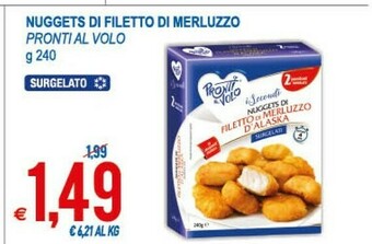 MD Discount Pronti Al Volo Nuggets Di Filetto Di Merluzzo offerta