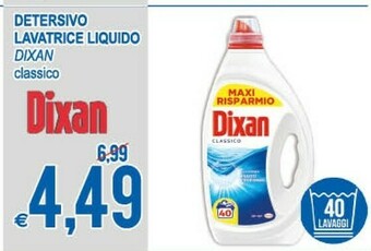 MD Discount Dixan Detersivo Lavatrice Liquido offerta