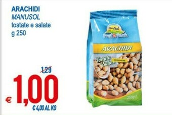 MD Discount Manusol Arachidi Tostate E Salate offerta