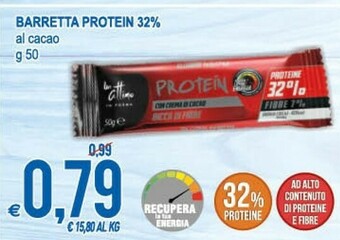 MD Discount Barretta Protein 32% Al Cacao offerta