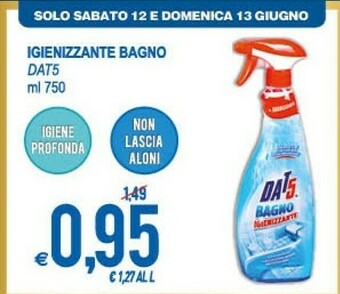 MD Discount Dat5 Igienizzante Bagno offerta