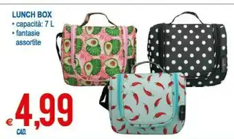 MD Discount Lunch Box Fantasie Assortite offerta