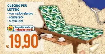 MD Discount Cuscino Per Lettino offerta