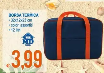 MD Discount Borsa Termica 32x12x23 Cm offerta