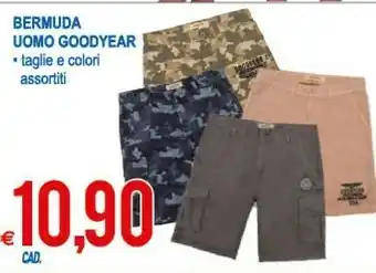 MD Discount Goodyear Bermuda Uomo offerta