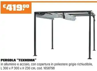 PERGOLA “TEXHOMA ”