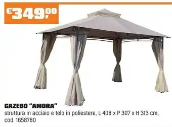 OBI GAZEBO “AMORA” offerta