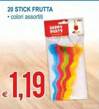 MD Discount 20 Stick Frutta offerta