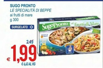 MD Discount Le Specialità Di Beppe Sugo Pronto Ai Frutti Di Mare offerta