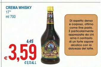 MD Discount Crema Whisky offerta
