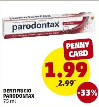 PENNY Parodontax Dentifricio offerta